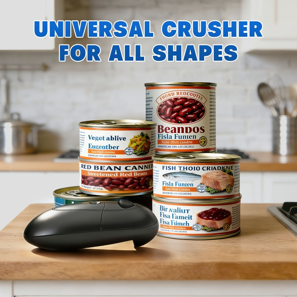 Electric Can Opener One-Touch Automatic ¨C Smooth Edge Battery Operated Handheld Opener for All Can Sizes, Best Kitchen Gadget for Seniors, Arthritis & Weak Hands, Great Gift Idea