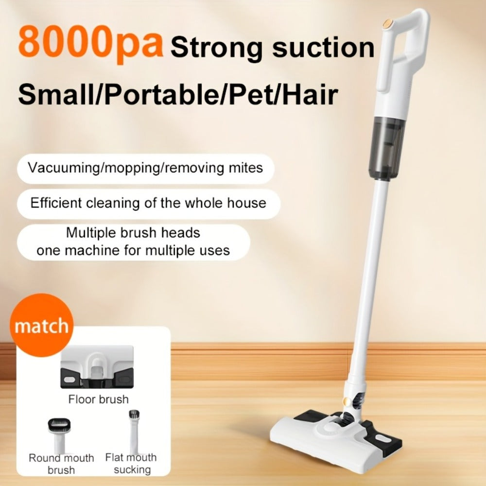 Handheld Vacuum Cleaner Cordless 5-in-1 Rechargeable with 45-Min Battery Life for Car, Carpet, Hard Floor & Pet Hair