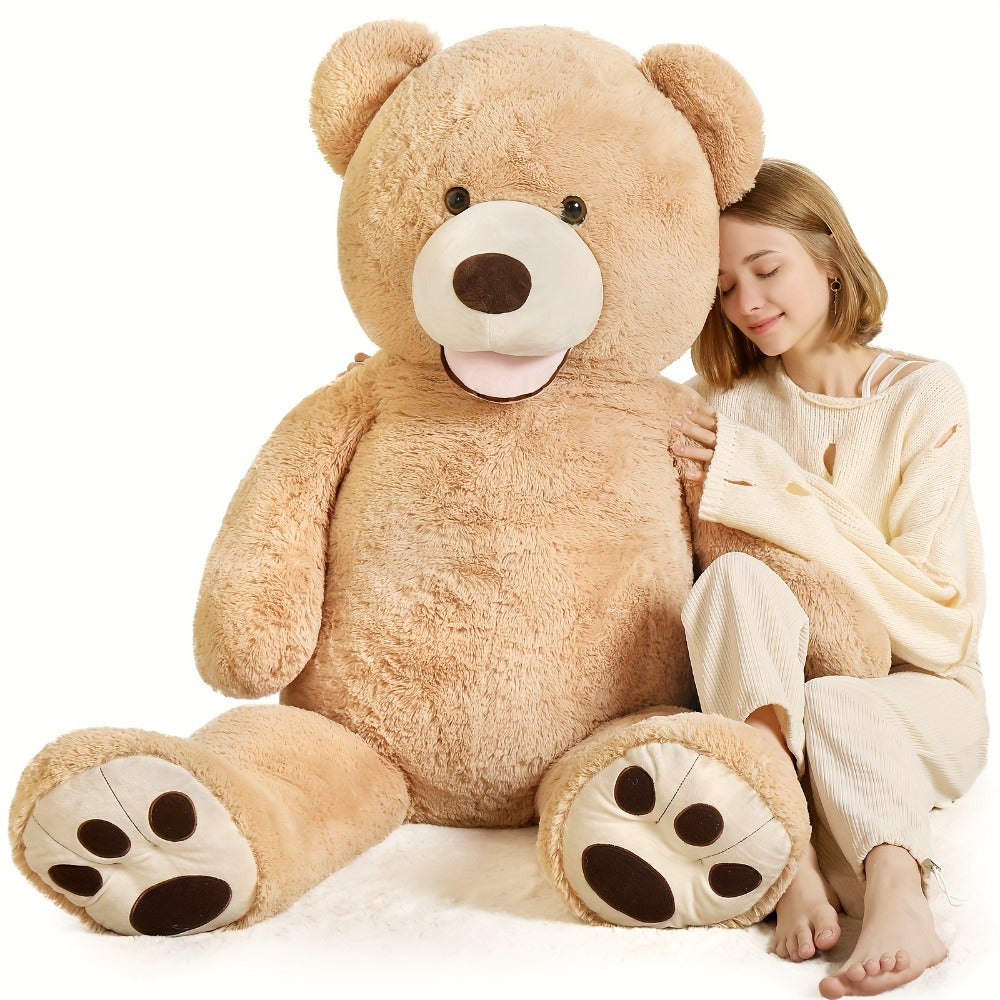 Giant Teddy Bear Plush 5ft Life Size ¨C Huge Stuffed Animal for Girlfriend Boyfriend, Large Big Teddy Bear Gift for Valentines Anniversary Birthday Lover