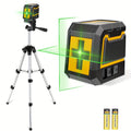 Green Laser Level Self-Leveling with Tripod ¨C Horizontal & Vertical Cross Line Laser for Construction, Tiling, Home Renovation & Interior Decoration