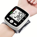Wrist Blood Pressure Monitor - Digital BP Monitor Rechargeable with 2¡Á99 Memory, Large LCD Display, Voice Broadcast & Portable Case for Home & Travel Use (Black / White / BP188W)