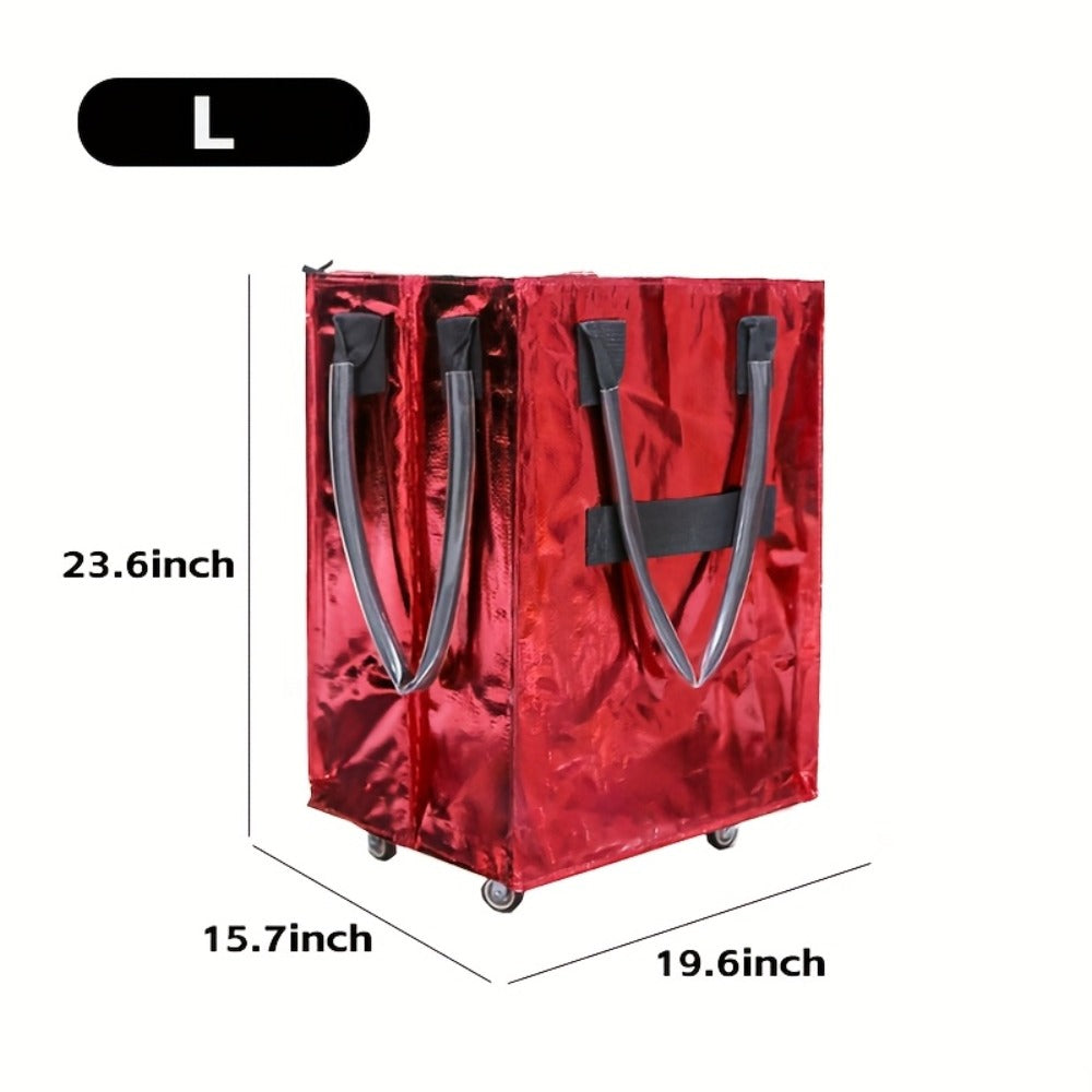 Rolling Travel Luggage Bag with Wheels Carry On Handbag Multi-Functional Wheeled Duffel Bag for Women Men - Lightweight Outdoor Travel Bag M & L Size Multiple Colors