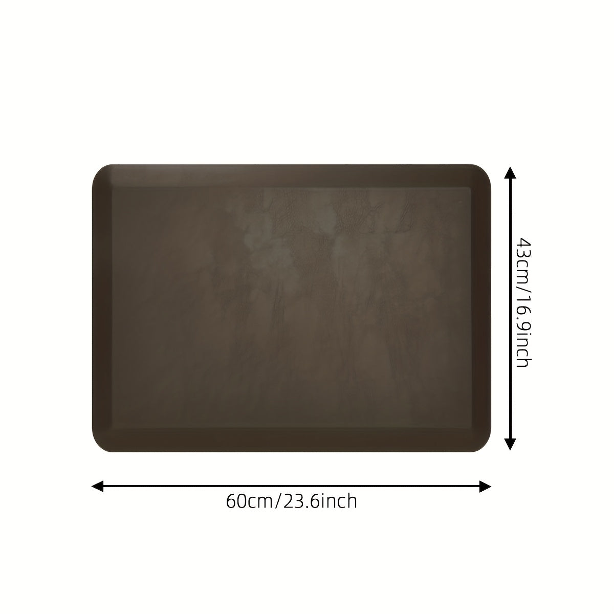 Anti-Fatigue Kitchen Mat 3/4 Inch Thick Non-Slip Foam Cushion Standing Desk Mat for Kitchen Office Laundry