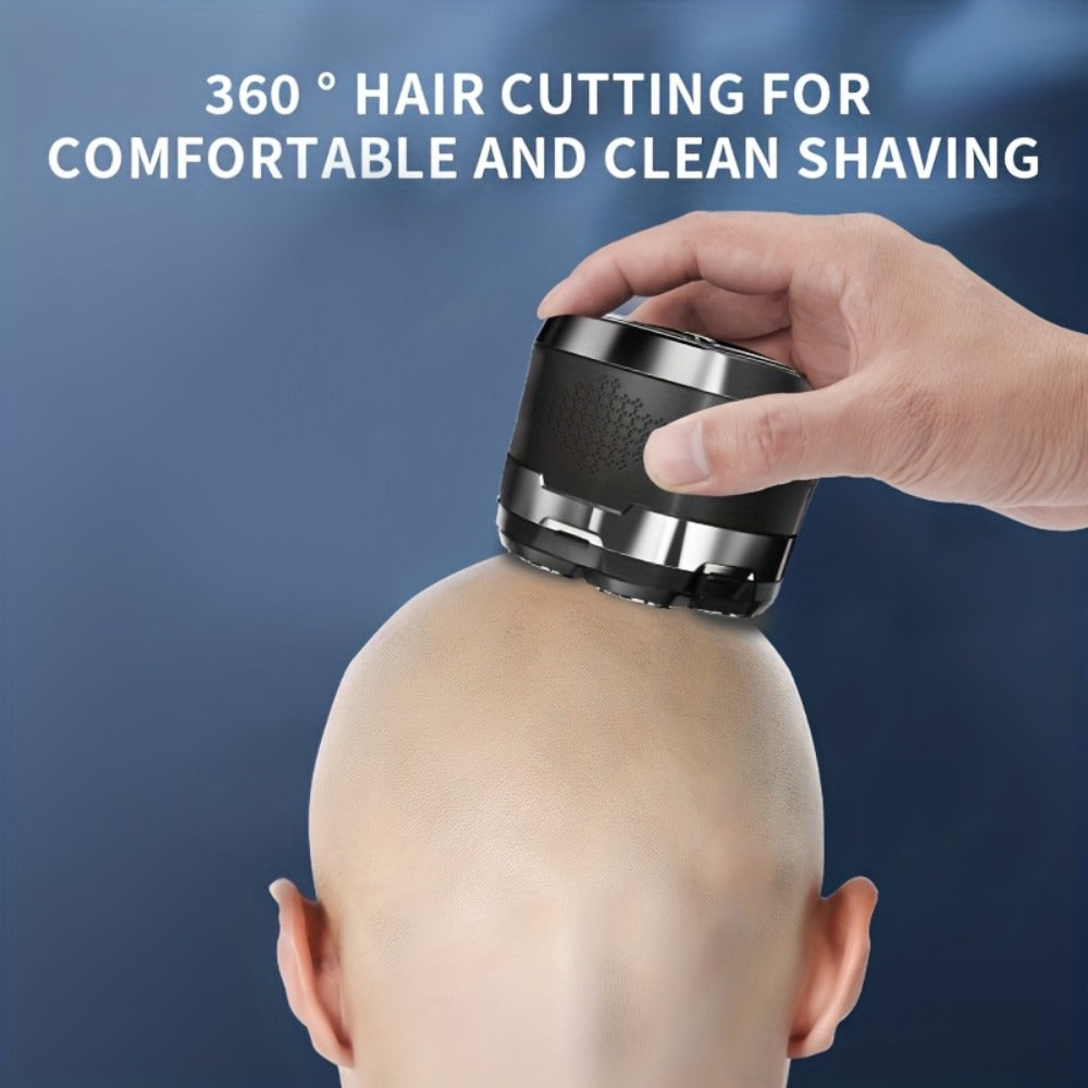 Electric Shaver for Men 7D Bald Head Shaver - IPX6 Waterproof Wet Dry Electric Razor, Cordless USB Charging, LED Display, Magnetic Blade, Beard Trimmer for Head Face Body All Skin Types