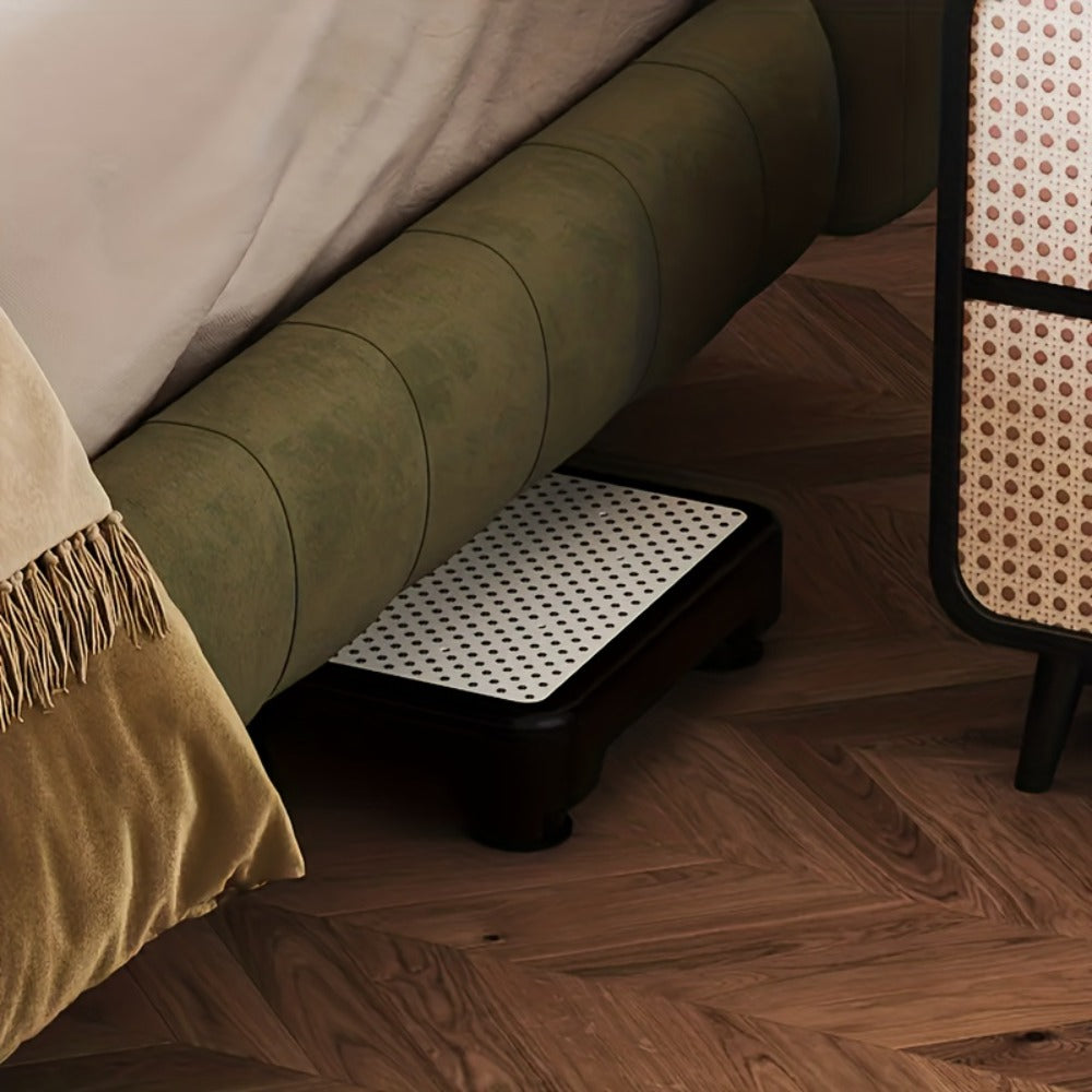 Step Stool Anti-Slip Heavy Duty ¨C Portable Mobile Stepping Stool with Textured Non-Slip Surface & Sturdy Base | Indoor Outdoor Use for Elderly, Bathroom, Toilet, Stairs & Standing Assistance