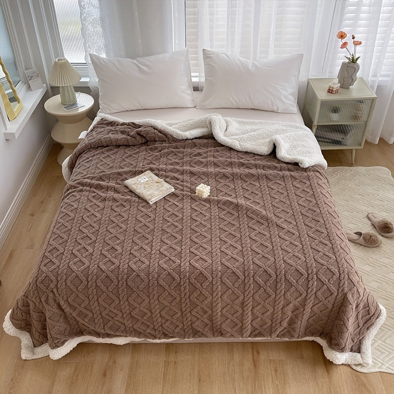 Taffeta Blanket Double-Sided ¨C Silky Soft All-Season Sleep Blanket for Bed & Air Conditioning, Machine Washable, 5 Colors, 3 Sizes