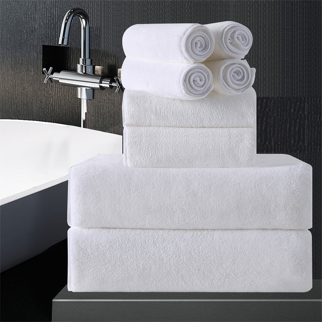Extra Large Bath Towel Set 8 Piece 750GSM 35x70 Inch - Ultra Soft Luxury Thick Lightweight Highly Absorbent Fast Dry Oversized Bath Sheet | 15 Colors | Bathroom Gym Daily Use Adult