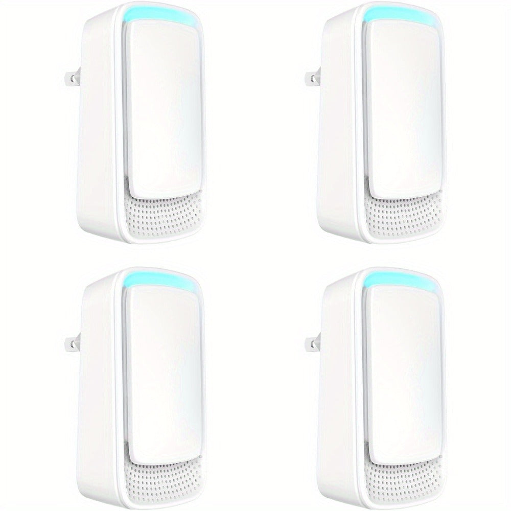 Plug-in Ionic Air Purifier Filterless Silent Odor Neutralizer for Home Bedroom Bathroom Office Gym Pet Odor Smoke 24/7 Freshener Zero Maintenance Compact Space-Saving Design 2 4 6 Pack