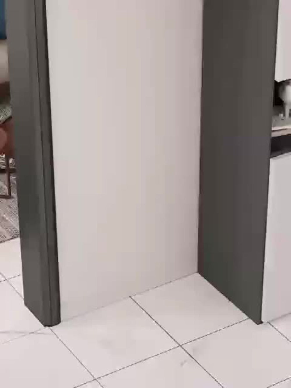 Shoe Storage Organizer 10 Tier Portable Stackable Shoe Rack with Nonwoven Fabric Cover for Closet Hallway Bedroom Entryway Grey