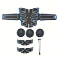 EMS Muscle Stimulator Belt ¨C TENS Body Massager for Muscle Toning, Pain Relief & Full Body Relaxation | Adjustable Modes, USB Charging, Fitness Shaper for Home Gym Use