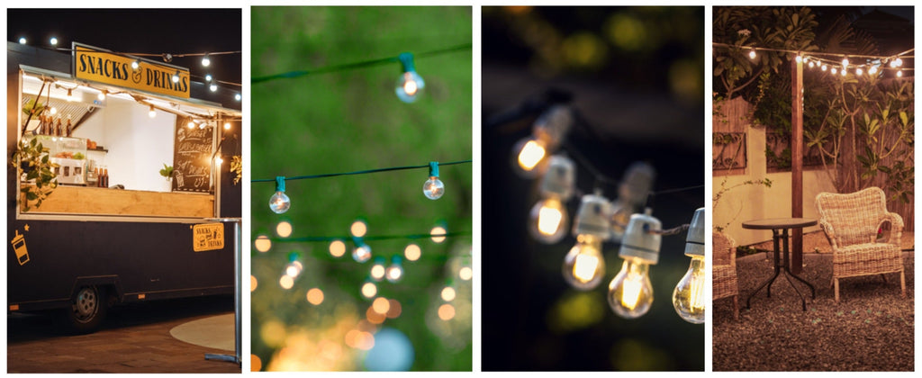 Adhesive Hooks for Outdoor String Lights - Waterproof UV-Resistant No-Damage Clips for Christmas Patio Garden Balcony Decor (40/80/160/250/400pcs)