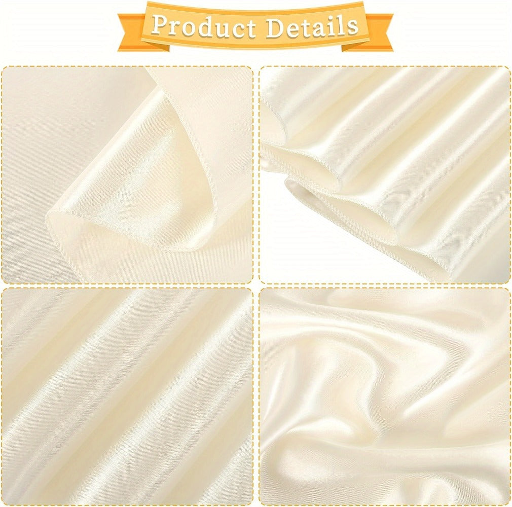 100pcs Satin Chair Sashes Bows for Wedding Banquet Party Event Decoration ¨C 13 Colors, 18¡Á275cm