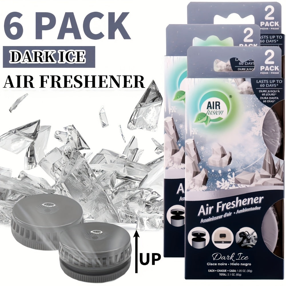 Air Freshener Spray 6 Pack Odor Eliminator for Bathroom Kitchen Car Cat Litter Box Garbage Can Small Spaces Lasts 30 Days Each