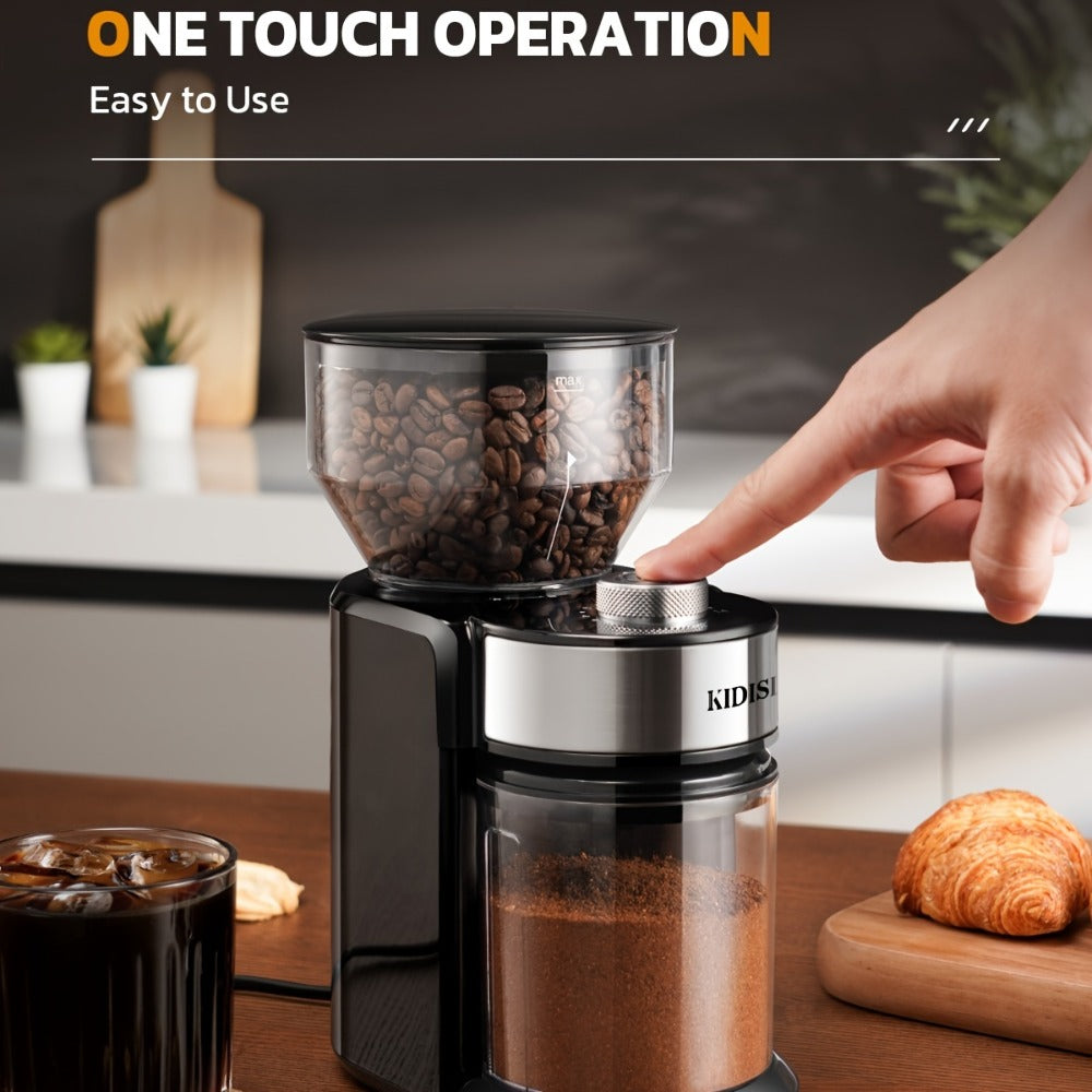 Burr Coffee Grinder Electric ¨C 16 Grind Settings Adjustable Burr Mill Coffee Bean Grinder for 2¨C14 Cups, Espresso Drip Pour Over French Press