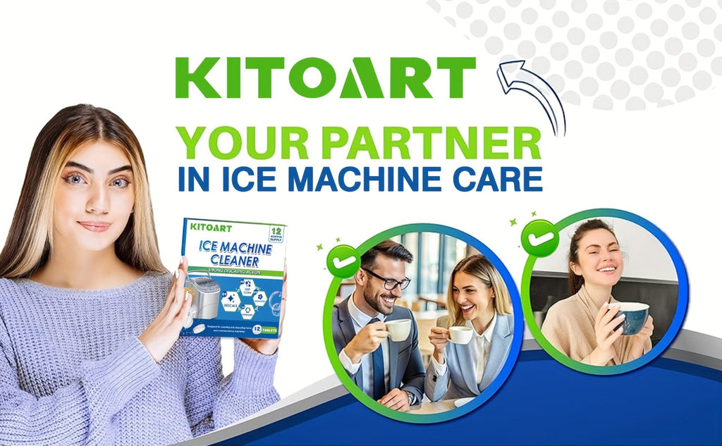 Ice Maker Cleaning Tablets Descaler 12/24/36 Pack, Food Grade Citric Acid Ice Machine Cleaner for Countertop Portable Commercial Ice Makers, Deep Clean Deodorize Remove Limescale