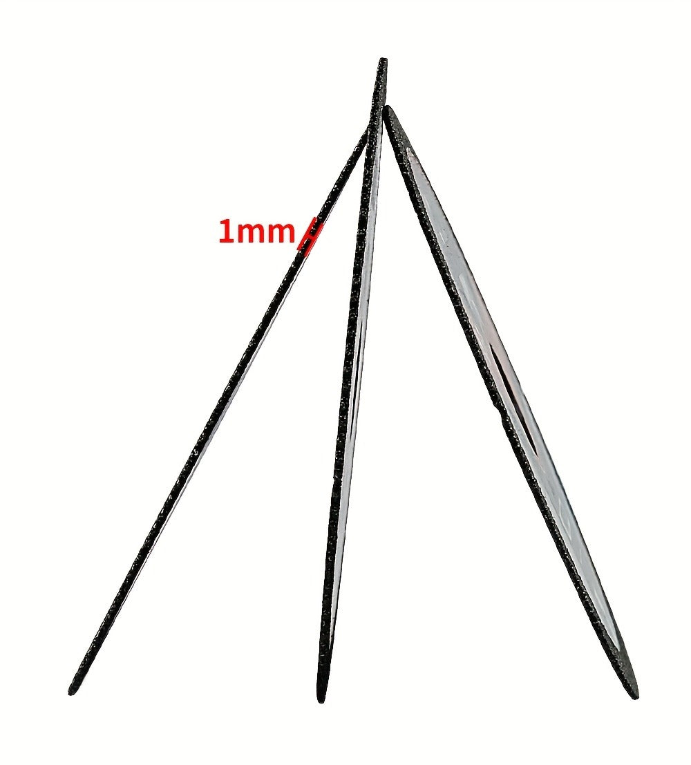 Diamond Tile Saw Blade 4.5 Inch Ultra Thin 3 Pack Precision Cutting for Tile Porcelain Marble Granite Ceramic Trim Chamfer Angle Grinder Compatible Dry Wet Cutting Disc