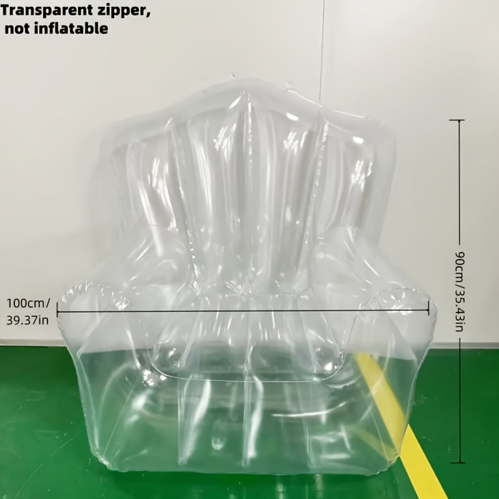 Transparent PVC Doll Sofa Display Stand DIY Miniature Furniture Plush Toy Storage Collectibles Display Room Decoration Christmas Halloween Gift Doll Not Included