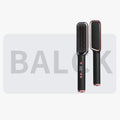 Hair Straightening Brush | 30-60 Sec Fast Heating | 3 Temperature Settings | Wide-Spaced Smooth Glide Teeth | Tangle-Free Anti-Winding Anti-Damage | Professional Hair Straightener Comb Gift for Women