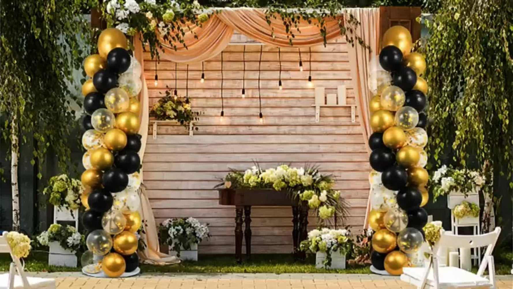 Balloon Column Stand Set of 2 with Pump ¨C Adjustable 1.57¨C7 ft Telescopic Party Decoration Stand for Weddings, Birthdays & Graduations
