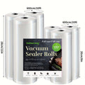 Vacuum Sealed Bags for Food Storage BPA Free Meat Fruits Vegetables Grains Kitchen Organizer