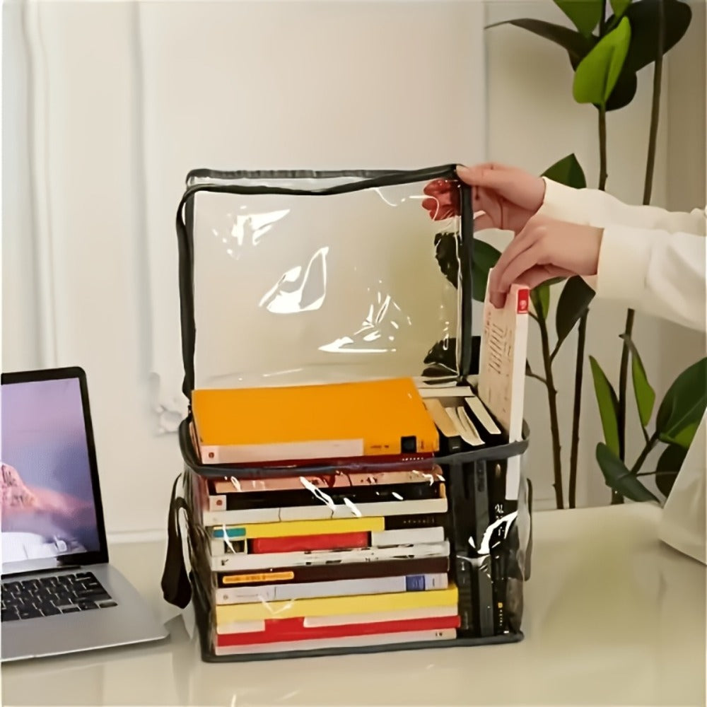 Clear Plastic Storage Box with Snap-Fit Lid, Stackable Organizer Bins 3 or 4 Pack, Large Capacity Heavy Duty Containers for Clothes Books Bedding Snacks, Home Office Travel Space-Saving Storage