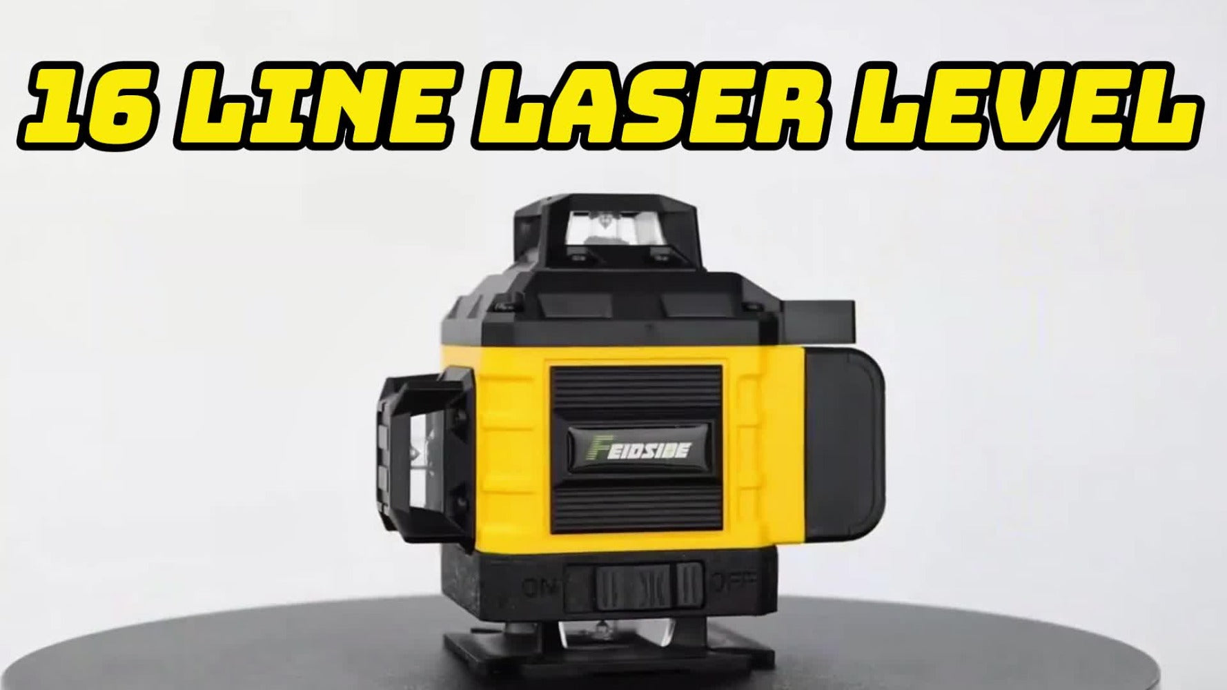 16-Line Laser Level Kit 4D 360 Self Leveling with 2x 3000mAh Battery 39 Inch Tripod Remote Control Lifting Platform for Construction Tile Renovation Wall Floor Alignment