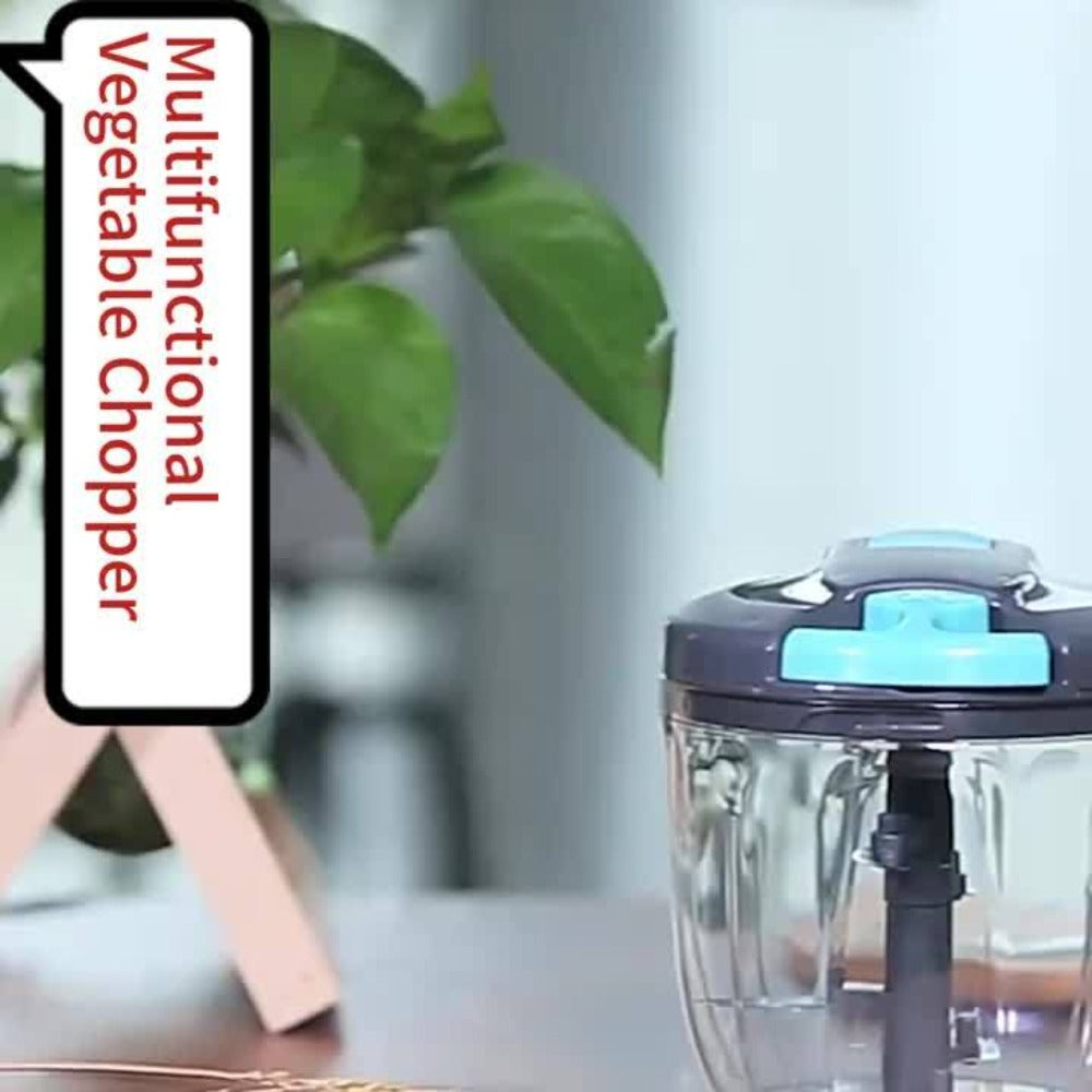 Vegetable Chopper with 3/5 Blades ¨C Multifunctional Onion Chopper, Food Dicer & Salad Cutter with Container | Kitchen Gadget Set for Potato, Carrot, Garlic