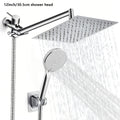 High Pressure Rainfall Shower Head Combo with Handheld Spray ¨C 9 Spray Settings, 180¡ã Adjustable Bracket, Stainless Steel Hose, Anti-Clog Nozzles, Modern Bathroom Shower System