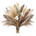 Dried Flower Bouquet 80pcs ¨C Pampas Grass, Bunny Tails, Eucalyptus, Lavender & Wheat Stems for Rustic Boho Home Decor, Vase Filler, Fall Decorations, Wedding Centerpiece & Floral Gift Arrangement