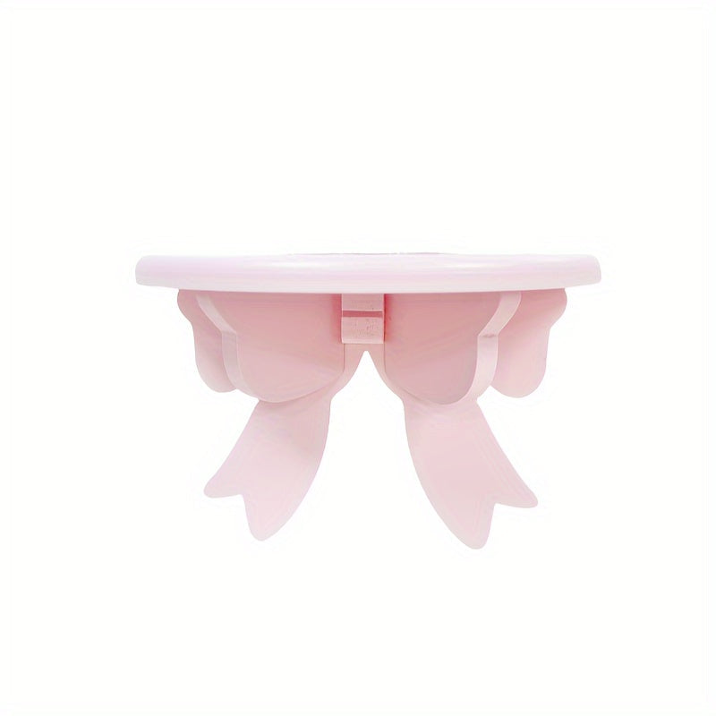 Floating Wooden Wall Shelf with Bow Design - Wall-Mounted Storage Rack for Bathroom Kitchen Living Room Bedroom Decor
