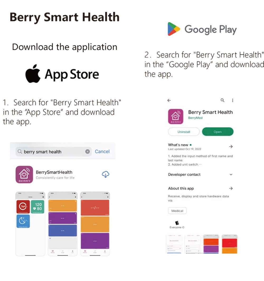 Fingertip Pulse Oximeter 2-in-1 with Blood Pressure Monitor | Real-Time Heart Rate & SpO2 Tracking via Bluetooth App | Compact Digital Oxygen Meter with Perfusion Index | BM1000B Sporting & Aviation Use