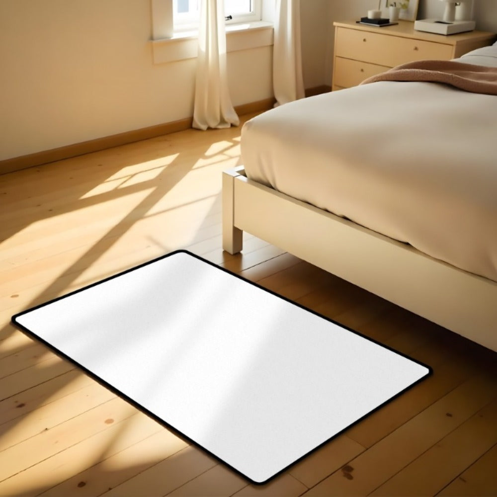 Diatomaceous Earth Bath Mat Mermaid Non-Slip Quick-Dry Absorbent Bathroom Rug Teal Ocean Design for Bathroom Kitchen Living Room