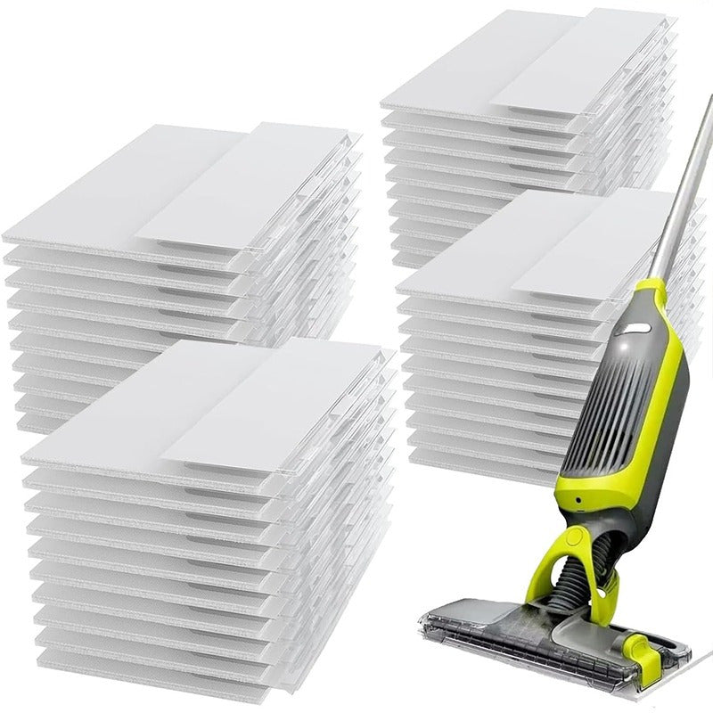 Shark VACMOP Replacement Pads Compatible with VM252 VM200 VM190 VM250 VM251 VM200C VM252C QM250 VC205 Cordless Hard Floor Vacuum Mop Disposable Pad Refills 10 20 30 40 Pack Value
