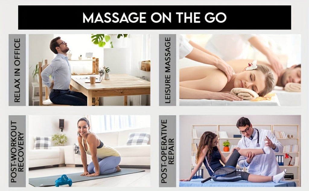 Massage Gun Deep Tissue ¨C Handheld Electric Muscle Massage Gun for Full Body, Back, Neck & Arm Relief, Percussion Massager for Sports & Fitness Recovery, Gift for Men Women Parents