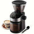 Burr Coffee Grinder Electric ¨C Automatic Coffee Bean Grinder with 40-Second Digital Timer, 25 Precise Grind Settings, Adjustable Burr Mill for Espresso, Drip, French Press & Pour Over ¨C Black