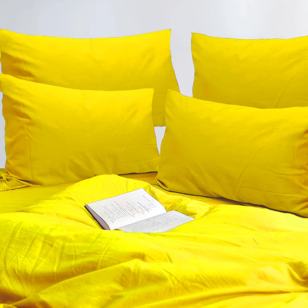 Microfiber Pillowcases Set of 4 ¨C Soft Brushed 90GSM Wrinkle-Resistant Envelope Closure Pillow Covers, Queen & King Size, Multiple Colors, Breathable Polyester Pillow Cases for Bedroom Hotel