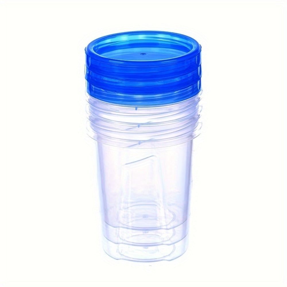 Stackable Food Storage Containers with Clip-on Lid 3pcs/6pcs Airtight Microwave Safe Transparent Canisters for Pantry Kitchen Office Travel
