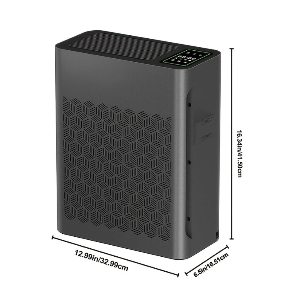 Large Area Air Purifier Covers 1095ft2 with Air Quality Display Timer for Bedroom Living Room Indoor Home Office Multiple Colors