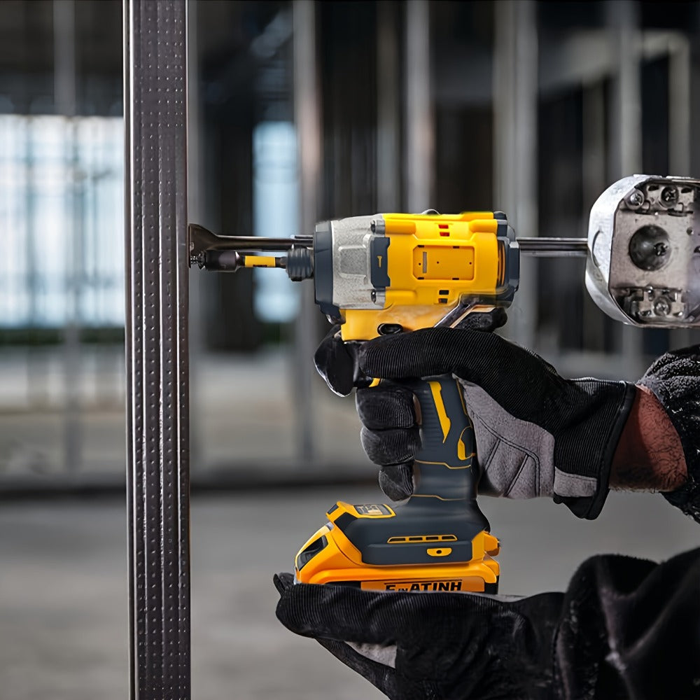 Cordless Impact Driver 1/4¡± Compatible with DeWalt 20V Battery | 0-2800 RPM Electric Impact Screwdriver with LED Indicator Light ¨C Ideal for Home Repair, Appliance & DIY Projects (Tool Only)