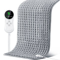 Electric Heating Pad 17¡±x33¡± Fast Heating Lap Blanket - 9 Adjustable Heat Settings, Automatic Shutoff Timer, Soft & Cozy, Machine Washable, Portable Desk Lap Warmer for Office Home Winter Use