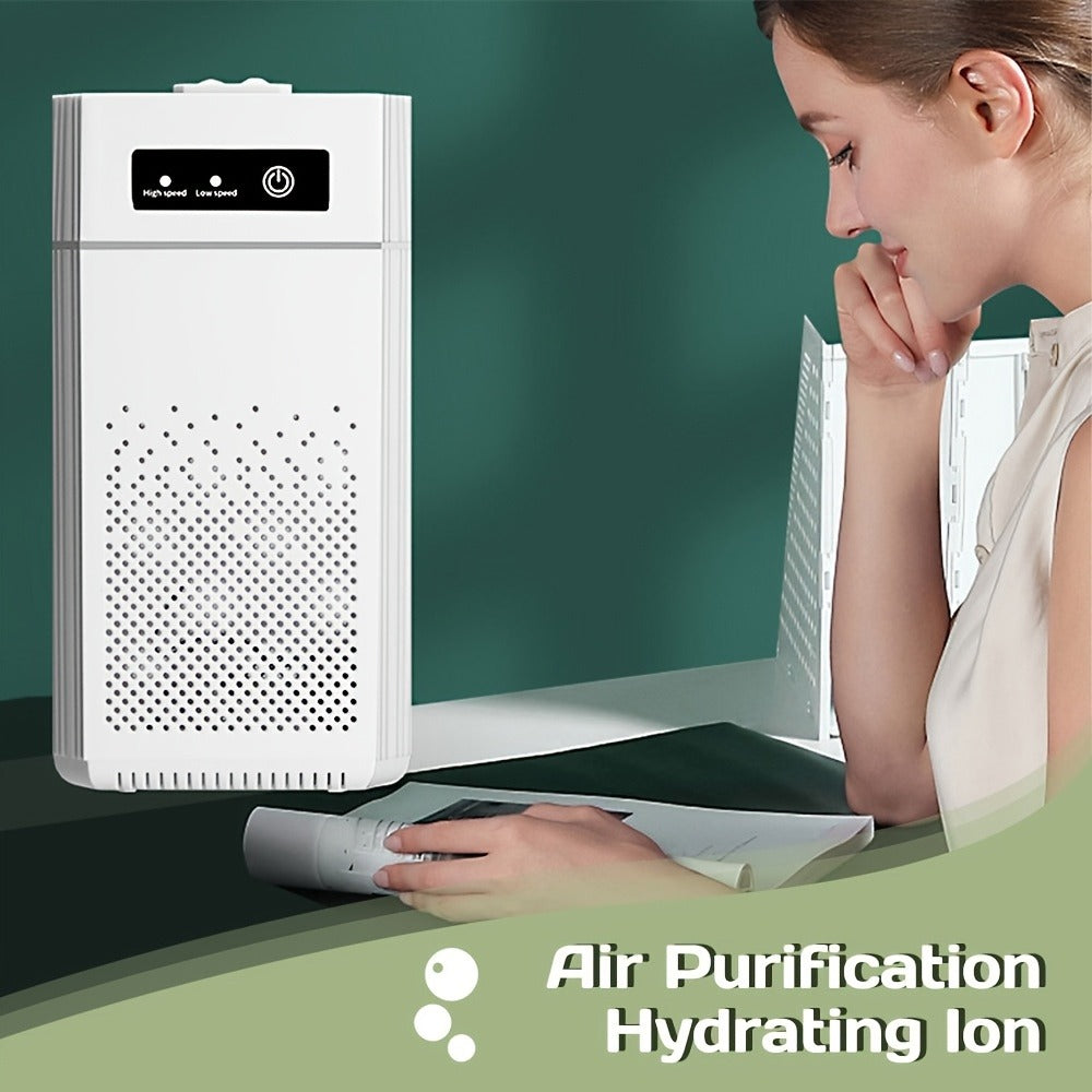 HEPA Air Purifier for Home Large Room Up to 1291 Sqft, Quiet 34dB Air Cleaner for Smoke Allergies Pet Dander Odor, 3-Speed USB Air Purifier with Aromatherapy for Bedroom Office