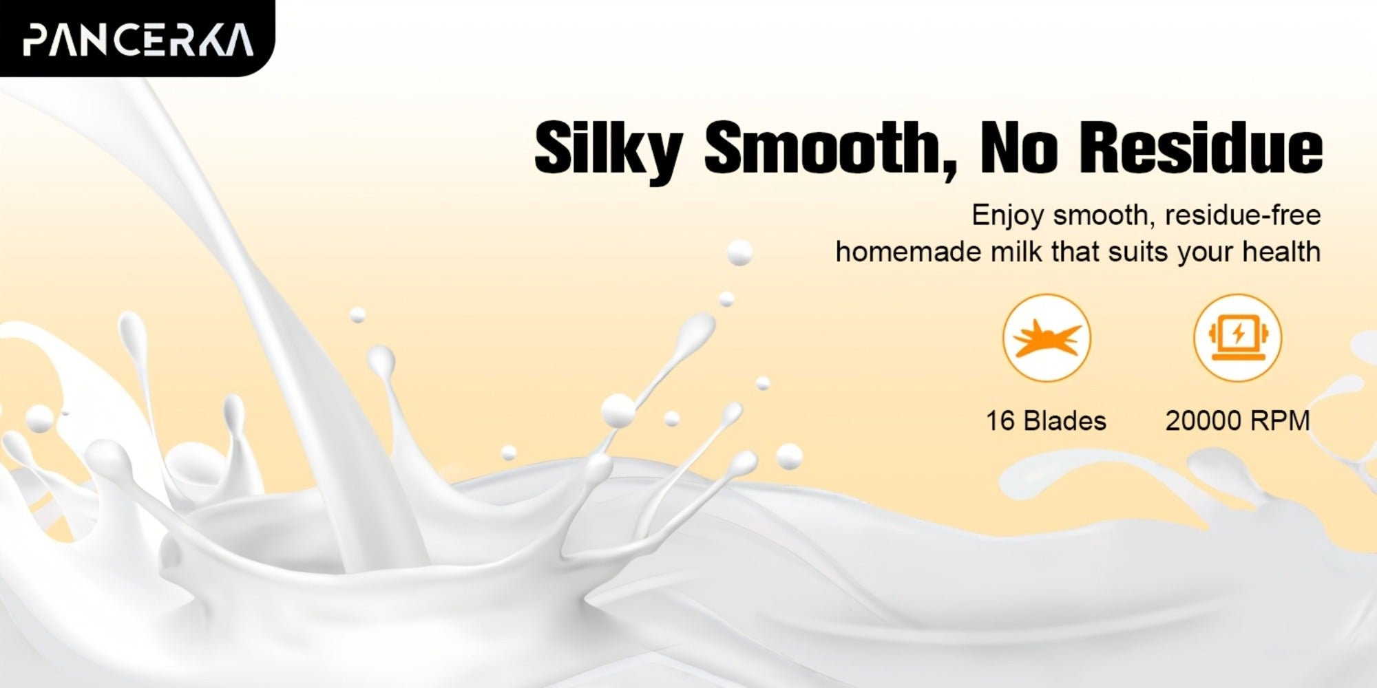 Nut Milk Maker Machine One-Touch Automatic - Multifunctional Plant-Based Milk Blender for Homemade Almond, Oat, Soy & Coconut Milk, High Capacity Countertop Blender for Dairy-Free Living