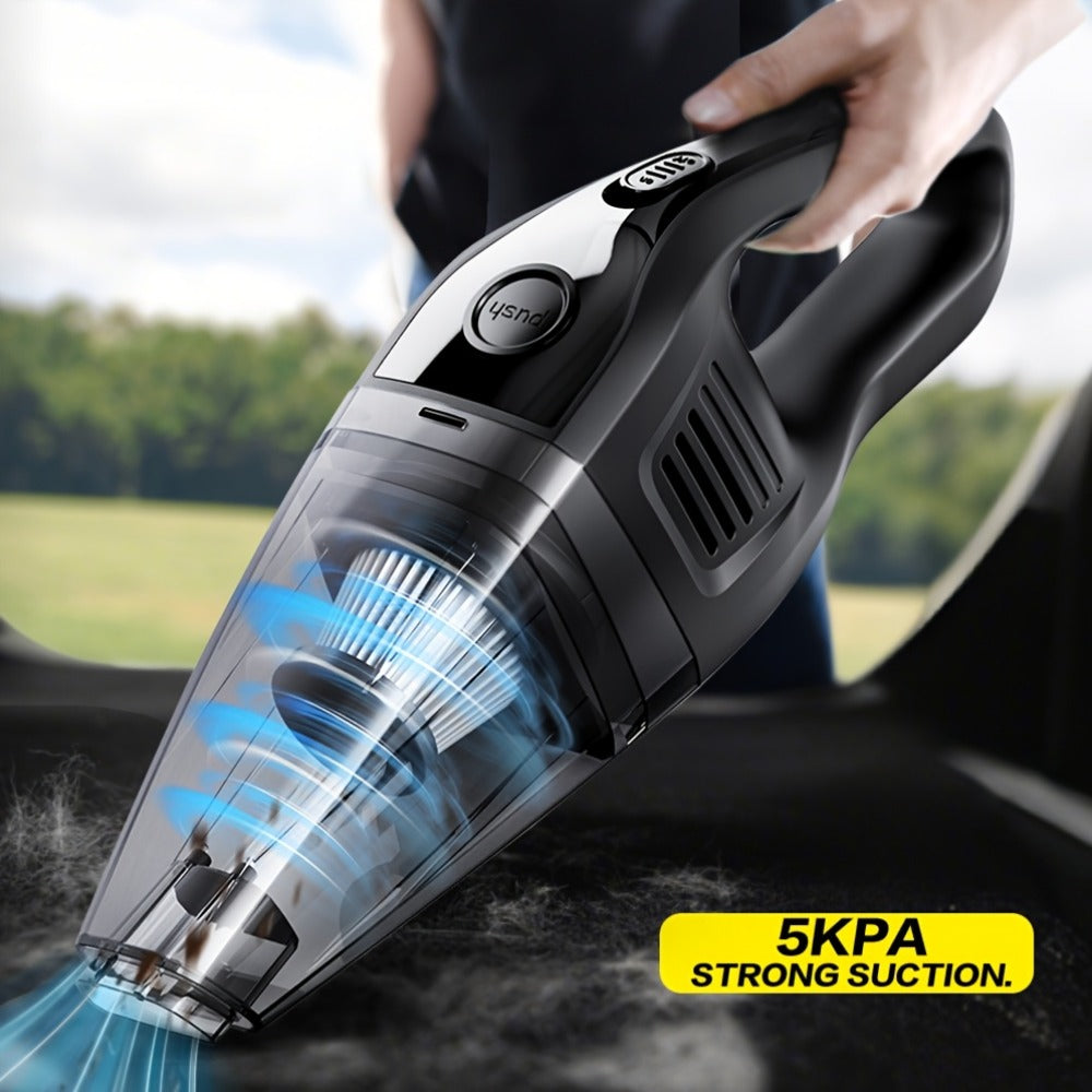 Cordless Handheld Vacuum Cleaner 5KPa 40dB Quiet Lightweight Rechargeable with Crevice Tool for Home Kitchen Car Office Pet Hair