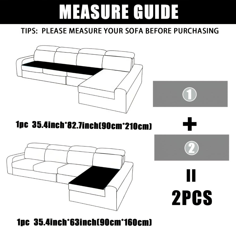 Faux Rabbit Fur Sofa Cover Thickened Quilted Plush Warm Non-Slip Machine Washable Pet Friendly Breathable Sofa Cushion for Living Room Bedroom Office - 2 3 Seater Large