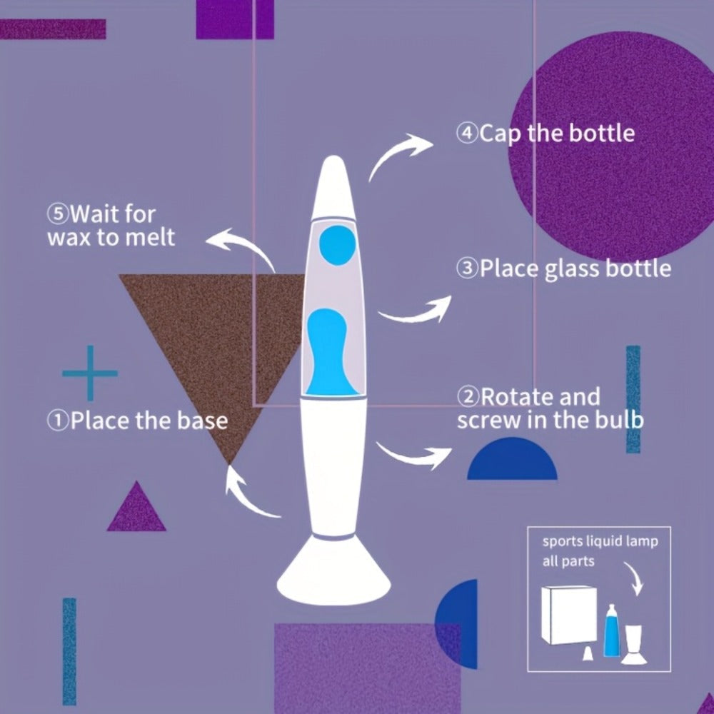 Lava Lamp 14 Inch Liquid Motion Lamp Relaxing Night Light Home Decor for Living Room Bedroom Office Adults Teens Magma Lamp Multiple Color Combinations