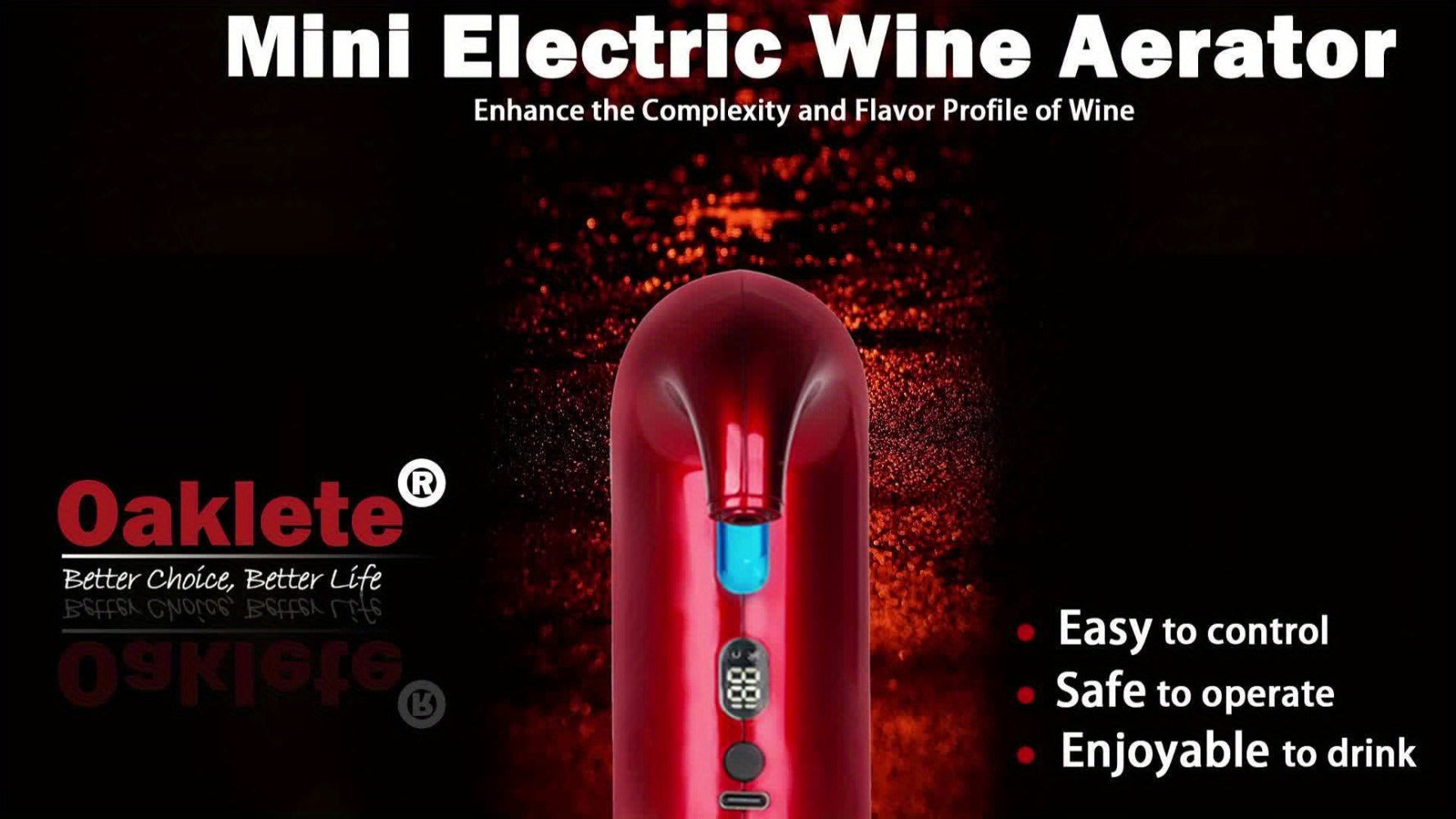 Electric Wine Aerator Decanter Dispenser Set 3-in-1, USB Rechargeable Automatic Wine Pourer with Wine Opener & Stopper, Gift for Wine Lovers
