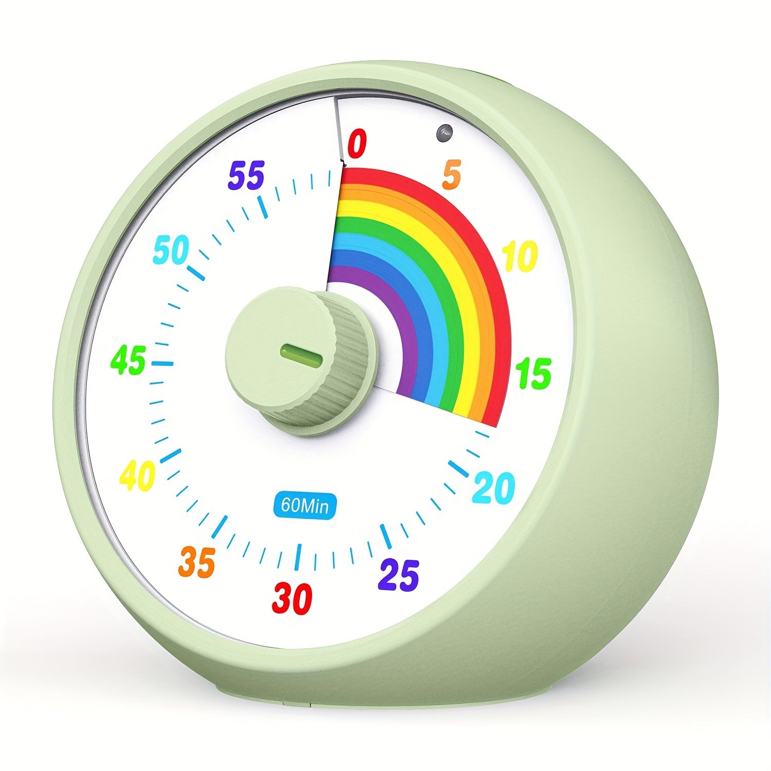 Visual Countdown Timer 60 Minute ¨C Silent Operation Time Management Clock for Classroom, Office, Kitchen & Desktop, Multiple Colors Available