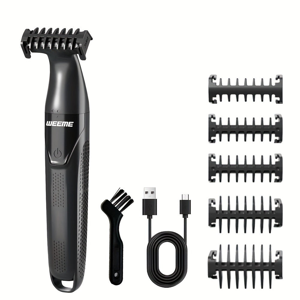 Electric Epilator & Hair Removal Device 3-in-1 for Men & Women - Painless Shaver Trimmer for Underarms Legs Arms Bikini Line Sensitive Areas, USB Rechargeable Personal Care Grooming Tool
