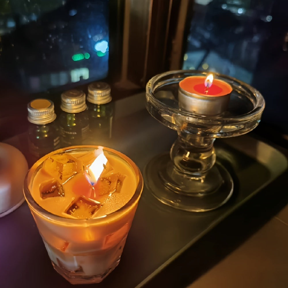 Coffee Candle Handcrafted ¨C 200g Iced Coffee Scented Soy Candle in Single Cup Design, Rich Coffee Aroma for Indoor Fragrance, Instagram-Style Niche Birthday Gift Box for Coffee Lovers