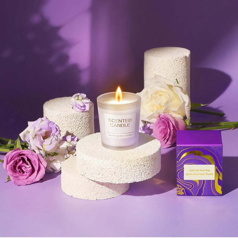 Spa Gift Basket for Women 10 Piece Luxury Self Care Kit with Tumbler Scented Candle Bath Bombs Lavender Birthday Mothers Day Gift for Mom Wife Sister Best Friend